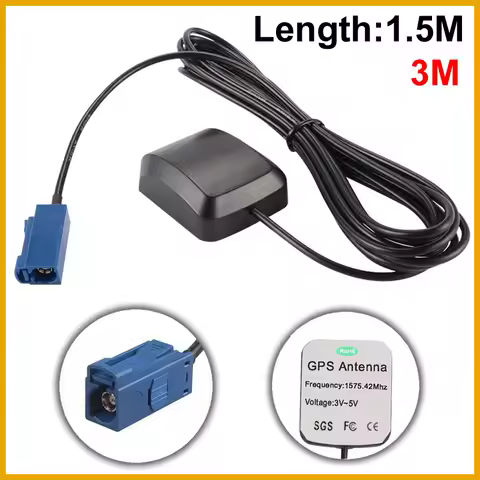 New1.5M/3M CAR GPS navigation antenna SMA Fakra MFD2 RNS2 RNS 510 MFD3 RNS-E for Volkswagen Skoda fo
