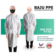 BAJU PPE Medical Suit Disposable PPE | Hair Saloon | Hospital | Clinic | Safety