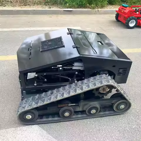 Customized Agriculture Cordless Lawn Mower Remote Control Robot Lawn Mower