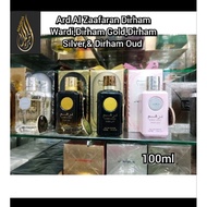 Ard Al Zaafaran Perfumes Dirham Wardi, Dirham Gold, Dirham Silver, & Dirham Oud | Elegant Collection