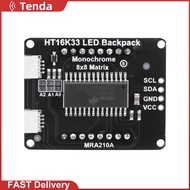 8x8 HT16K33 Dot Led Matrix Module I2C Interface 5V MCU LED Display Control Module Compatible for Ard