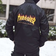 Thrasher 火焰 🔥教練夾克 7折 正品防風外套 尺寸S~XL
