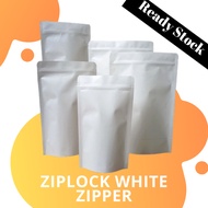 [HOT SALE] 50 pcs Ziplock White / Food Packaging/Zipperbag/Ziplock Packaging