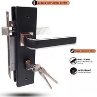 Door handle set Lock 1-door slot Lock Home Door handle 1-door Home Office Room Home Door handle | Room Door Pull