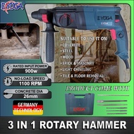 EYUGA ROTARY HAMMER 26MM (3 DALAM 1) | EYUGA 26MM ROTARY HAMMER (3 IN 1)
