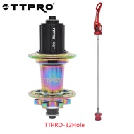 TTPRO PRO9 MTB Hub 32/36 หลุมแบริ่ง Freehub ล้อหลัง Hub ใช้งานร่วมกับ Cube จักรยาน Bushings สําหรับ
