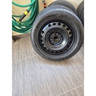 Spare tyre agh30 Toyota alphard/Vellfire 18 inch utk 355mm brembo