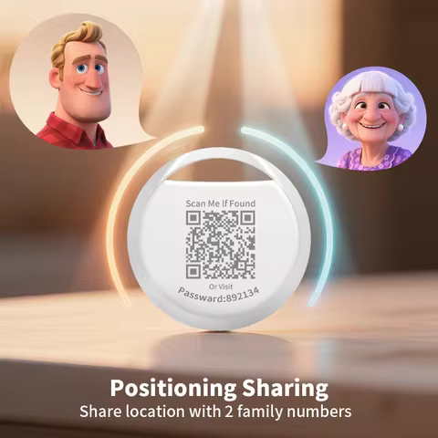 Items Anti-Lost Tracker with QR Code for Lost and Found Play Sound to Fast Locator Bag Key Toys Tag 