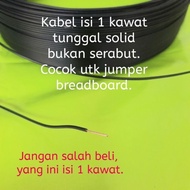 Kabel Kecil Tunggal Isi Solid Kawat Tembaga Jumper Wire Pcb Breadboard