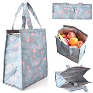 WALFOS Womens Hot Lunch Bag cho trẻ em dã ngoại Beach School Flamingo Portable Lunch Bag Tote Thực p