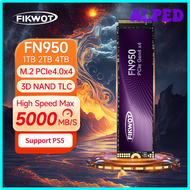 ALPED Fikwot FN950 M.2 SSD 1TB 2TB 4TB 5000MB/s PCIe4.0x4 NVMe M.2 2280 SSD Hard Drive Internal Soli