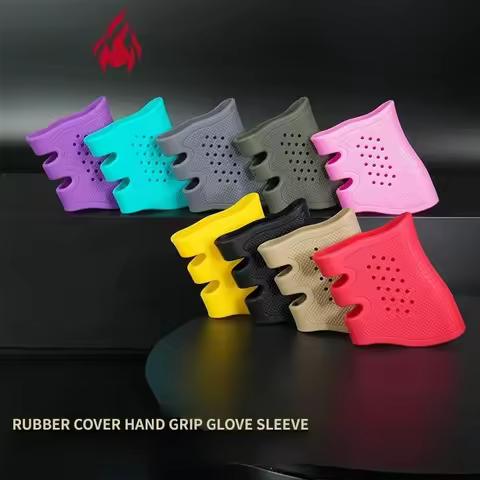 Glock Series Anti Slip Grip Cover Accessories Rubber Soft Rubber Sleeve for G17/G34