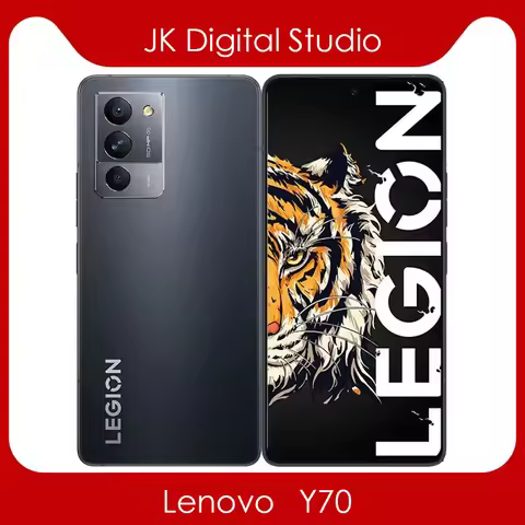 New Lenovo LEGION Y70 5G Snapdragon8+ Gen1 6.67inch OLED 144Hz 5100Mah 68W Dash Charge 50MP Camera N
