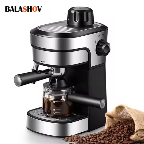Espresso Machine, 0.5L Home and CommercialSemi-Automatic Coffee Machine , Latte, and Cappuccino, 800