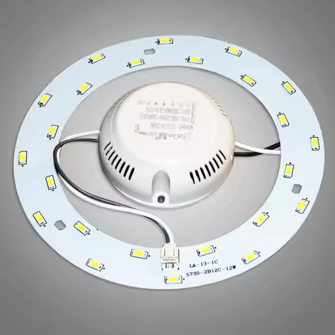 12W 18W LED Ceiling Light 24W Retrofit Fluorescent CFL Lamp Emergency Replace PCB Kit LED Ring Tube 