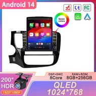 9.7 inch For Mitsubishi Outlander 3 GF0W GG0W 2012 - 2018 Left hand drive Android Car Radio Multimed