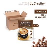 Chek Hup Ipoh White Coffee Original (40g x 12s) [Bundle of 10]