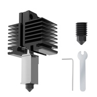 500°Cまでアップグレード Bambu Lab Hotend ヒーターブロック Bambu Lab X1/X1C/P1P/P1S 3Dプリンター 取り外し可能な硬化スチール0.4mmノズルとセラミッ