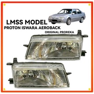 PROTON ISWARA AEROBACK SE 2003 FRONT HEAD LIGHT LAMP LAMPU DEPAN BESAR ORIGINAL PROREKA