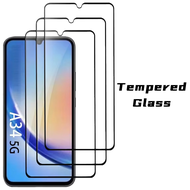 Full Tempered Glass 2pcs for Samsung A34 F34 Screen Protector  Kaca Tegar Penuh 2pcs untuk Pelindung