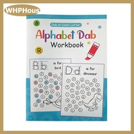 WHPHous ABC Letter Tracing Coloring Book: A-Z Uppercase And Lowercase Pen Control Practice For Toddl
