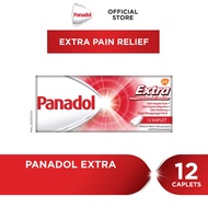 Panadol Extra Caplet Pain Killer for Extra Pain Relief (12's)