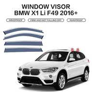 Suitable for BMW X1 Domestic Long Axis Rainproof Rainproof Sunshade Spoiler X1 LWB Window visor