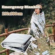 160*210CM Outdoor Emergency Blanket Reusable Thermal Blanket Waterproof Reflective Blanket 保温毯