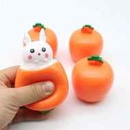 [CUTIE Baby] Cute Carrot Rabbit Squishy Toy