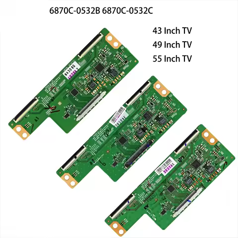 6870C-0532B 6870C-0532C 6871L-3850A 6871L-3850D 6871L-3831A 6871L-3831F T-CON fits 43 49 55 Inch TV 
