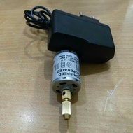 Paket adaptor 12v dan Bor Mini dril Pcb drill DC motor Dinamo