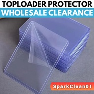 <<$2.50 B4 Cashback>> Toploader Clear [25pcs] Top Loader | Pokemon TCG One Piece Card Sports Trading