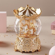 Guizhou Baiyao Hardware Co., Ltd. Crystal Ball Music Box Music Box Sky City Carousel Princess Little