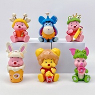 6 in 1 collection winnie figure cake topper