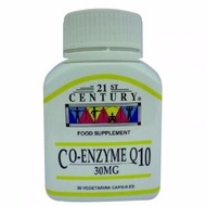 21st Century Co-Enzyme Q10 (30mg x 30's)