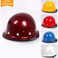Thickened Construction Helmet for Construction Site Labor Protection, Safety Helmet with Support for