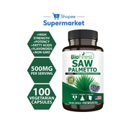 Biofinest Saw Palmetto Extract Hair Loss Control Growth DHT Blocker Urinary Bladder Prostate Supplem
