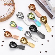 YOLANDA Coffee Bean Measuring Spoons, 1 Tbsp or 2 Tbsp Stainless Steel Coffee Scoops, Durable 15/30m