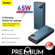 BASEUS 65W 20000mAh Laptop Power Bank Adaman Metal Digital Display Quick Fast Charge 20000 mAh PowerBank