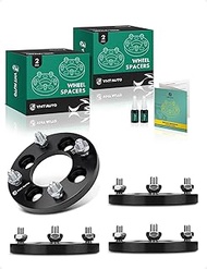 YHTAUTO 4x100 mm to 4x4.5 inch Wheel Adapters 15 mm Compatible with Acura, Chevrolet, Dodge, Ford, H