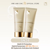 [2 Tubes] SN24 Multi UV Protection Hybrid Sunscreen SPF50+ PA++++ Skin Doctor