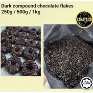 Dark Chocolate Flakes/ Kepingan Coklat *HALAL*