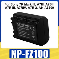 Top NP-FZ100 Battery 2280mAh Rechargeable Battery for Sony 7R Mark III, A7III, A7SIII, A7R III, A7RI