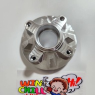 ดุมสเตอร์หลัง งานCNC สีเงินเงา WAVE110i/ WAVE125ปลาวาฬ/ WAVE125R / WAVE125S / WAVE125ไฟเลี้ยวบังลม /