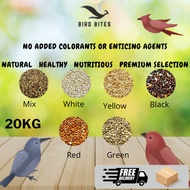 BIRDBITES Makanan Burung Bird Millet  Sambau Burung  Sekoi Burung (20KG)