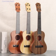 73KCOOHSHOP Ukulele Musical Instrument Toy, Classical Adjustable String Knob Simulation Ukulele Toy,