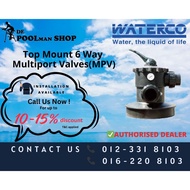 Waterco MPV for S500, S600, & S700 Top Mount Sand Filters (6 Way) - 228042