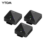 YTOM SK750 Wireless Mini Lavalier Microphone System Portable Multipurpose Capacitive Microphone