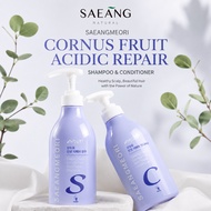 [SAEANGMEORI] Cornus Fruit Acidic Repair Shampoo & Conditioner Set 750ml × 2 | Damaged Hair Care | M