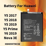 Battery for HUAWEI Y5 2019 / Y5 2018 / Y5 2017 / Y5 PRIME / Y6 2019 / NOVA 3E Bateri HB405979ECW